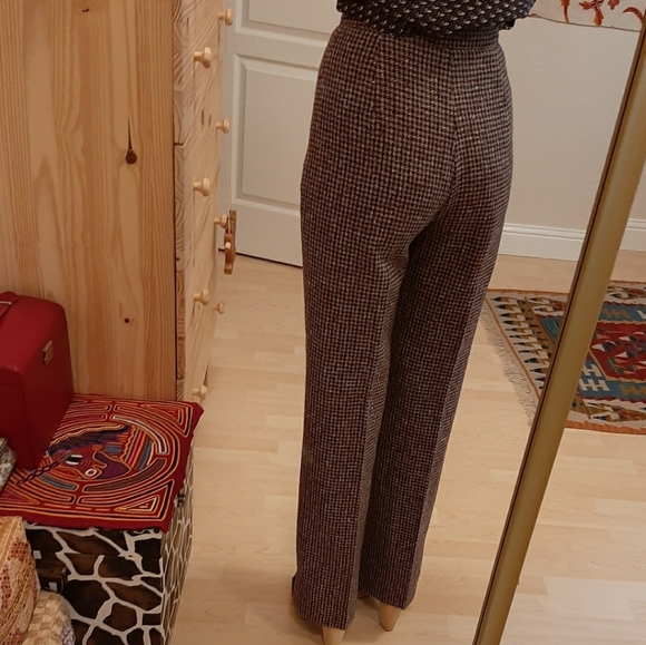 ❌SOLD❌ Vtg Houndstooth Union Made Slacks Pants XS - Picture 12 of 13
